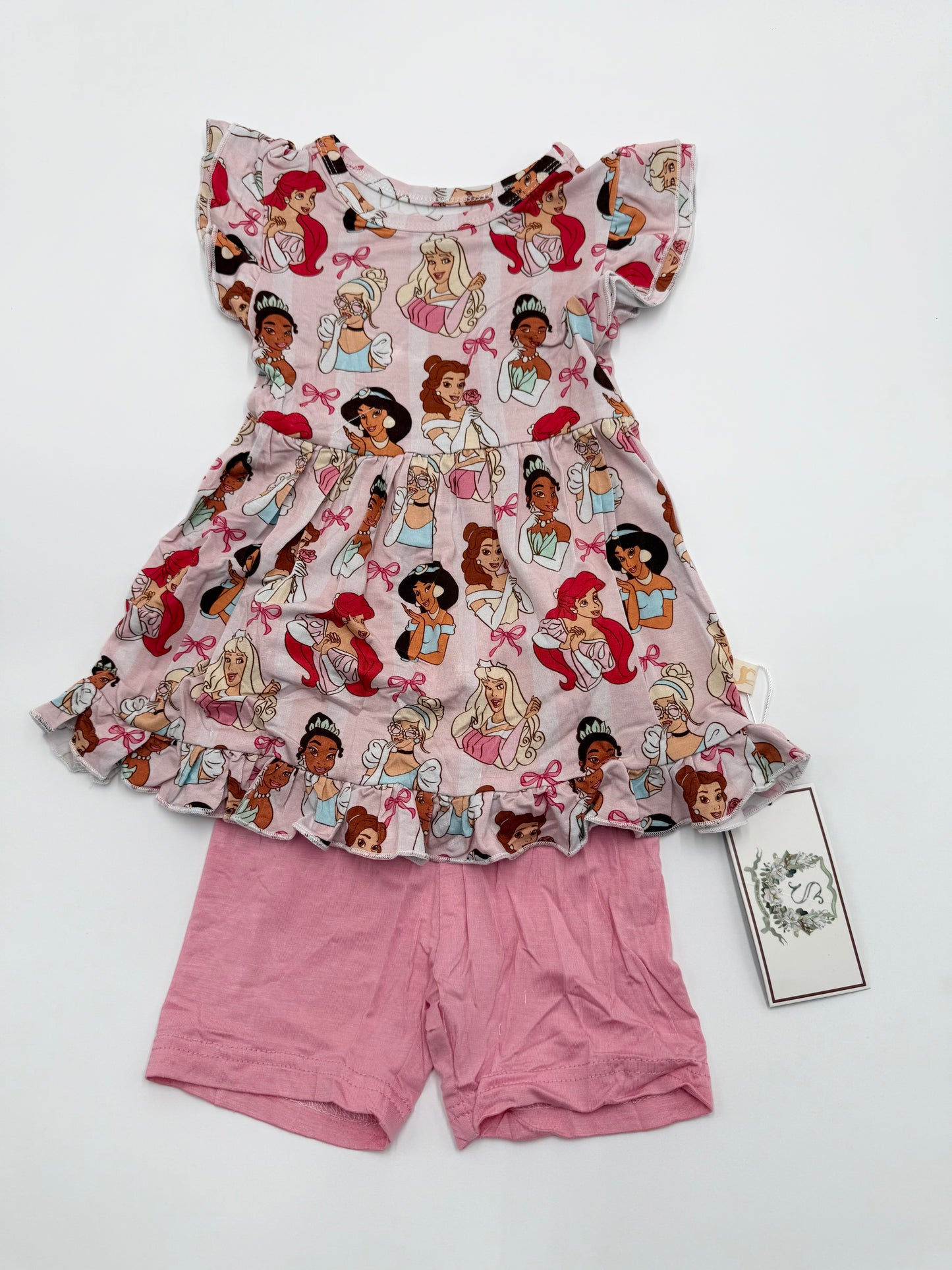 Princess Power Ruffle Short Set