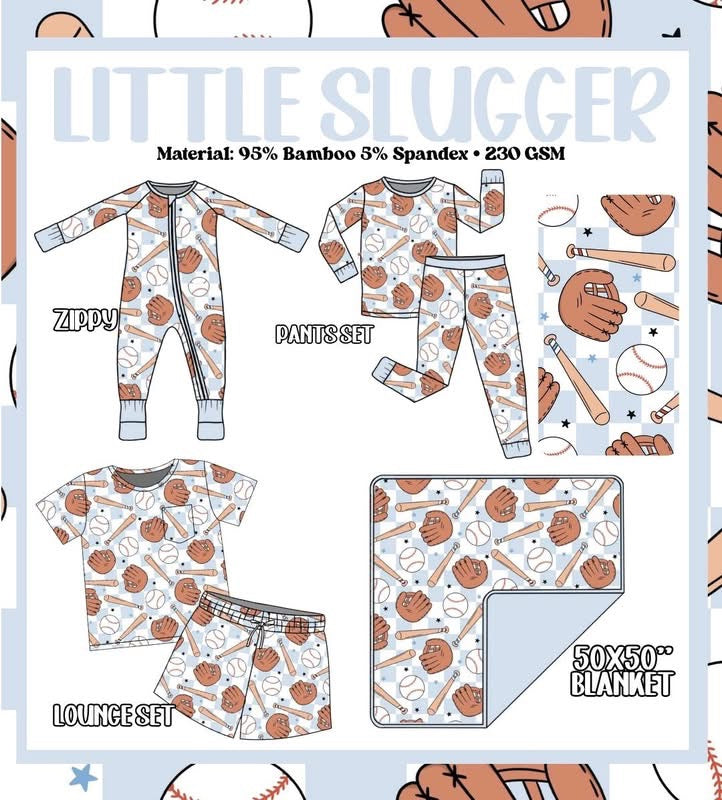Little Slugger Pants Set
