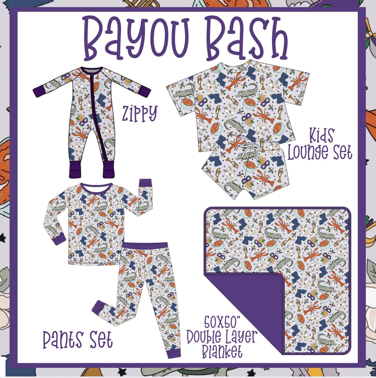Preorder 3: Bayou Bash Bamboo Collection