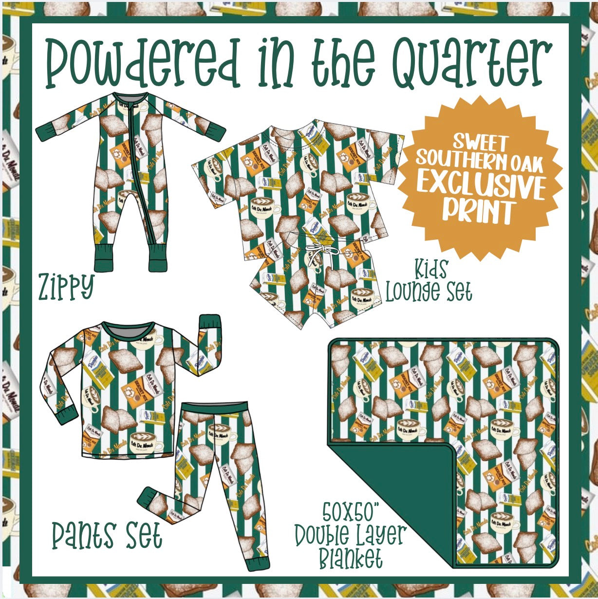 Preorder 3: Powdered on the Quarter Bamboo Collection