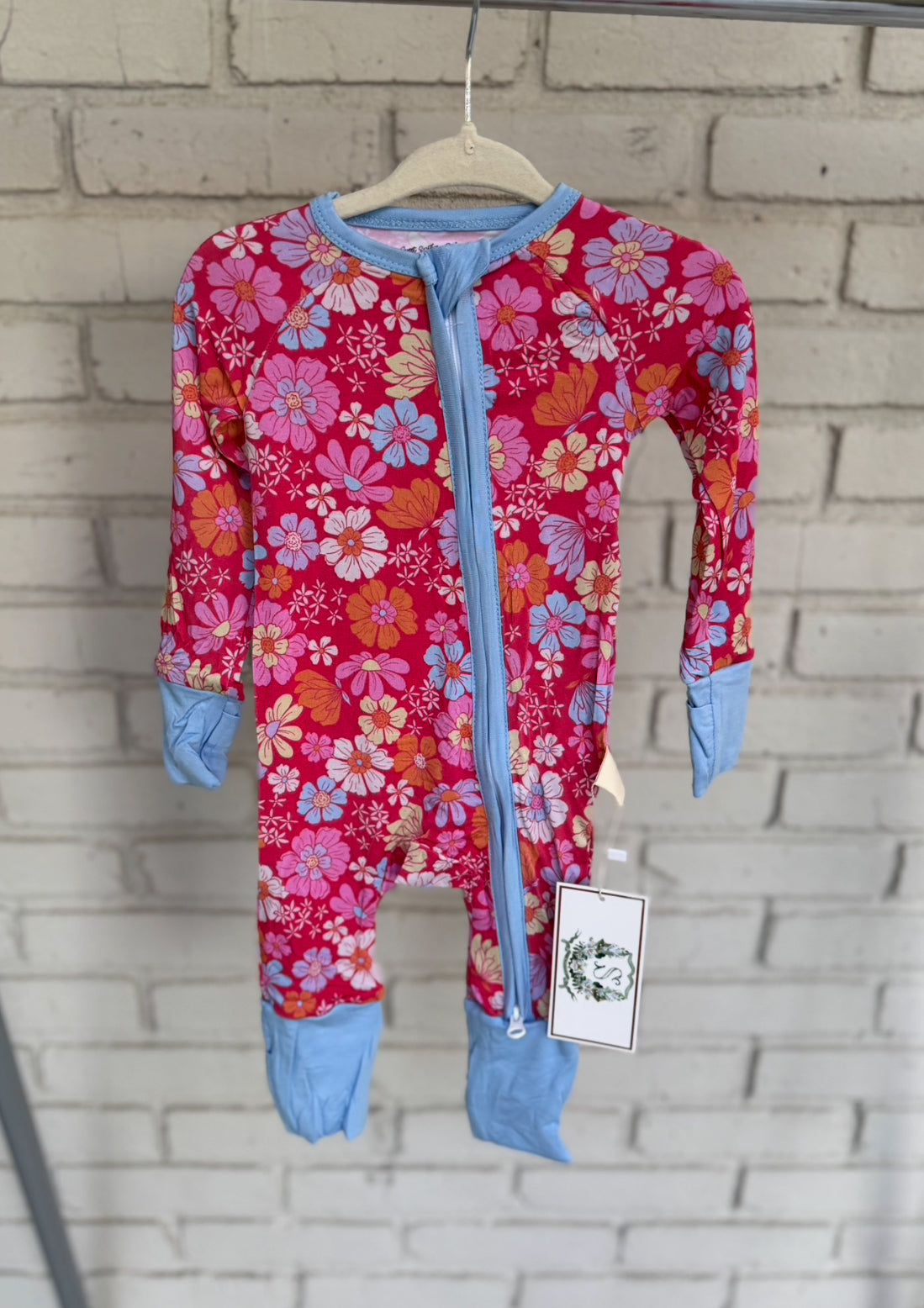 Summer Floral Zippy 0/3