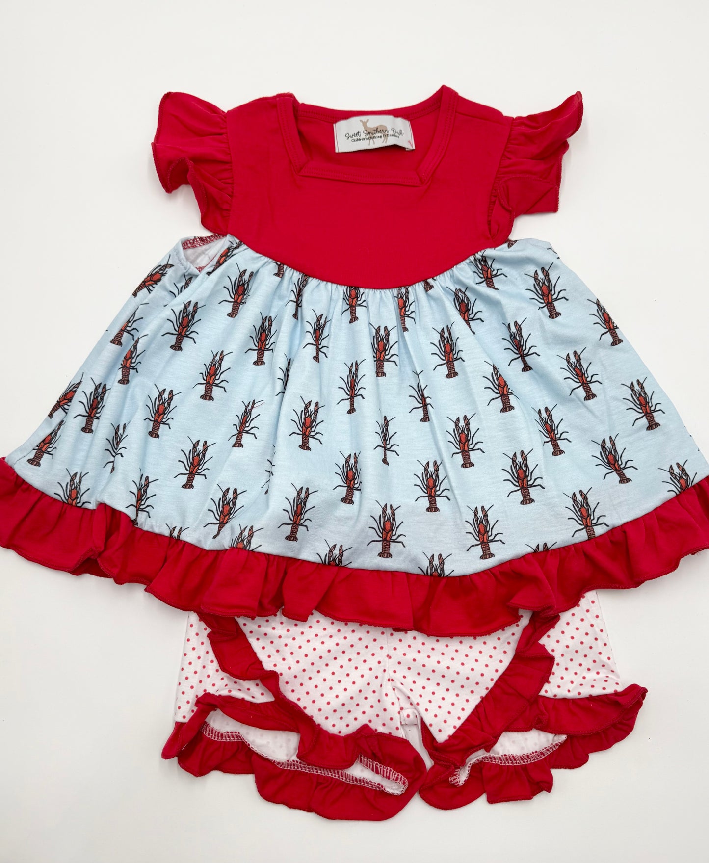 Girls Crawfish Short Set