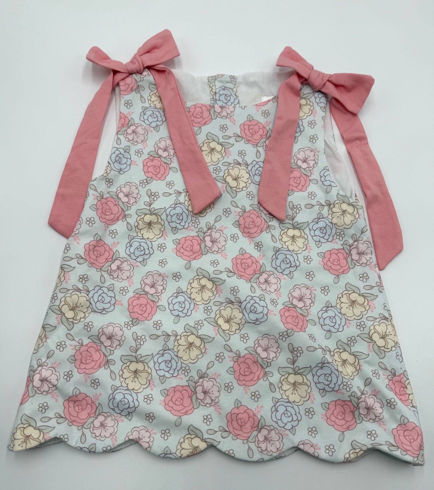Scalloped Floral Shirt