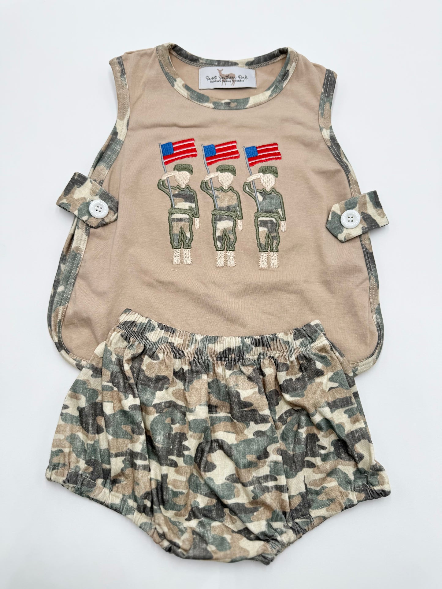 Salute The Troop Unisex Bloomer Set