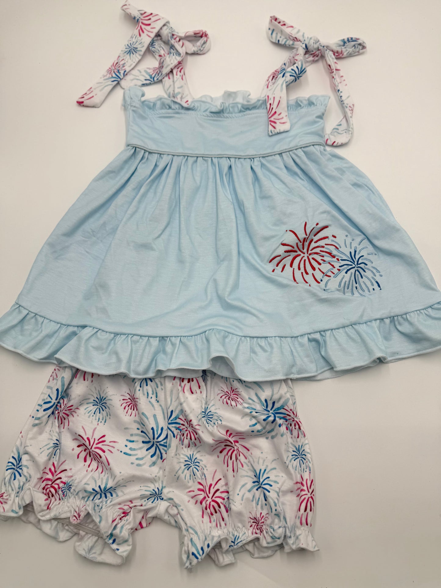 Firework Bubble Short Set