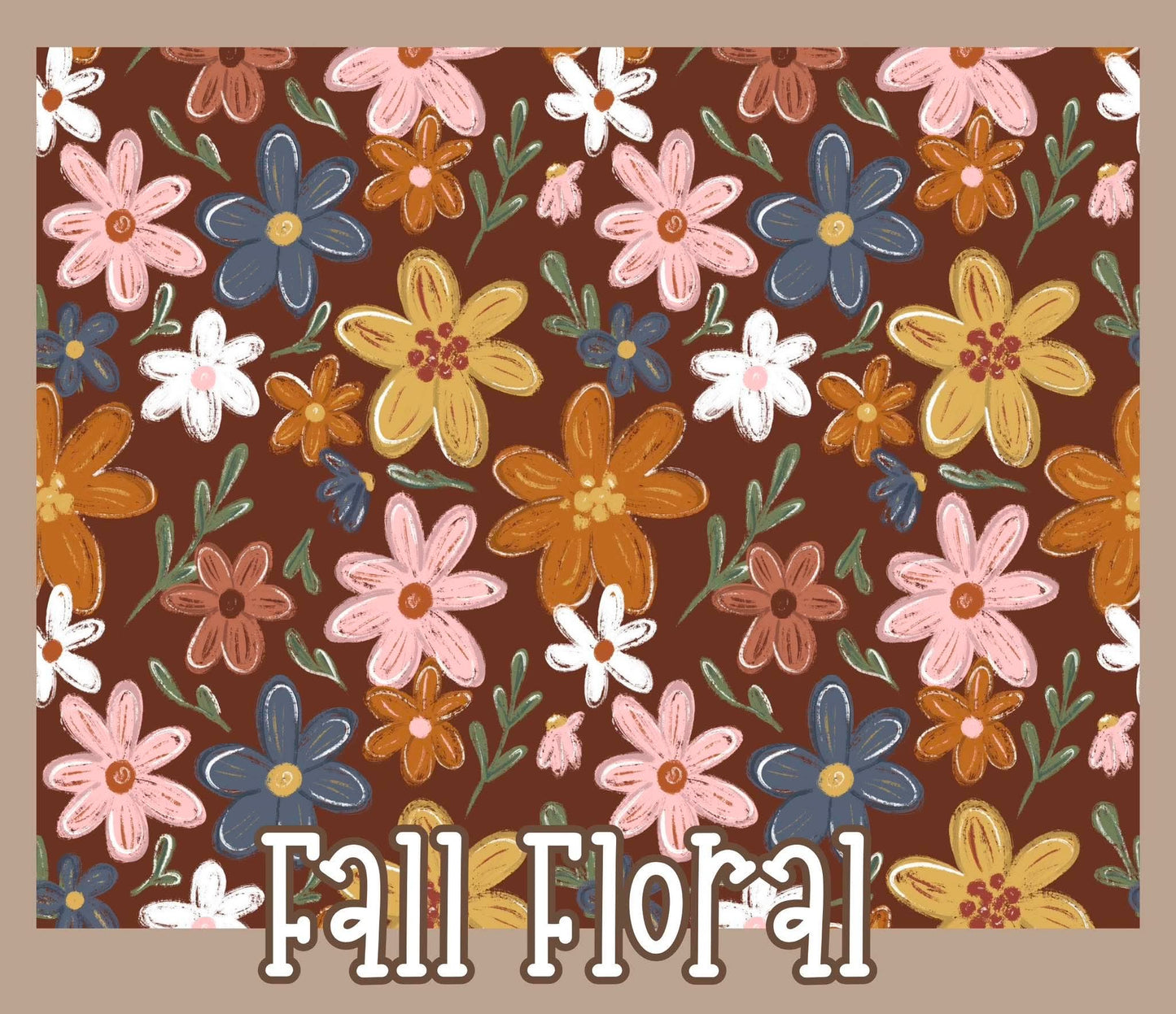 PO13: Fall Floral Bamboo Collection