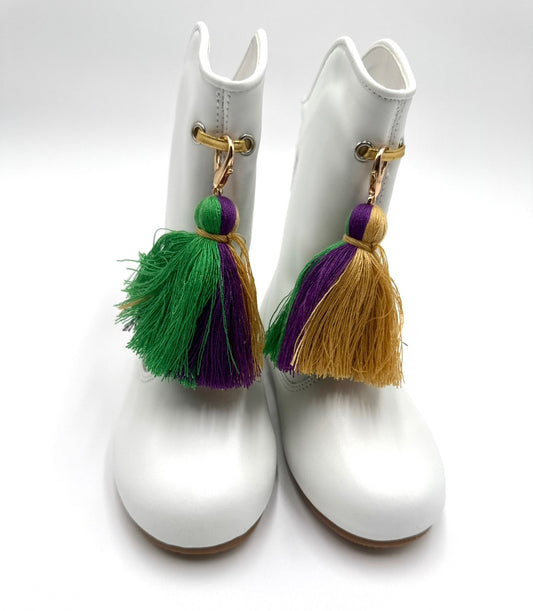 Girls Mardi Gras Majorette Boots