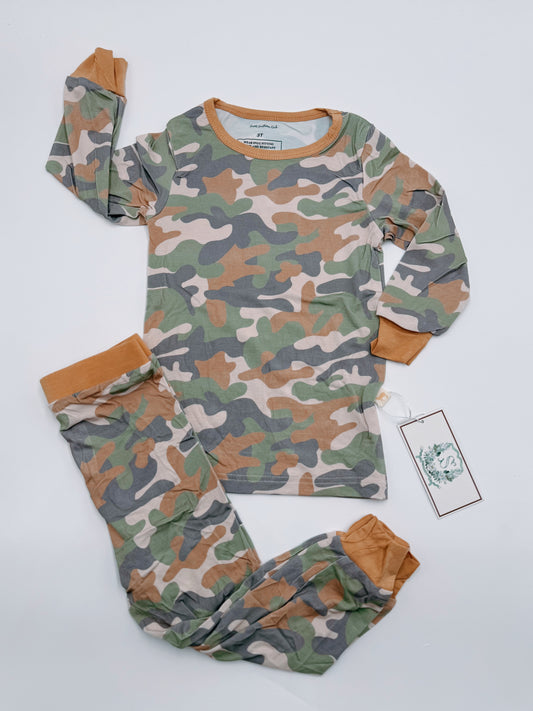 Old Skool Camo Pants Set