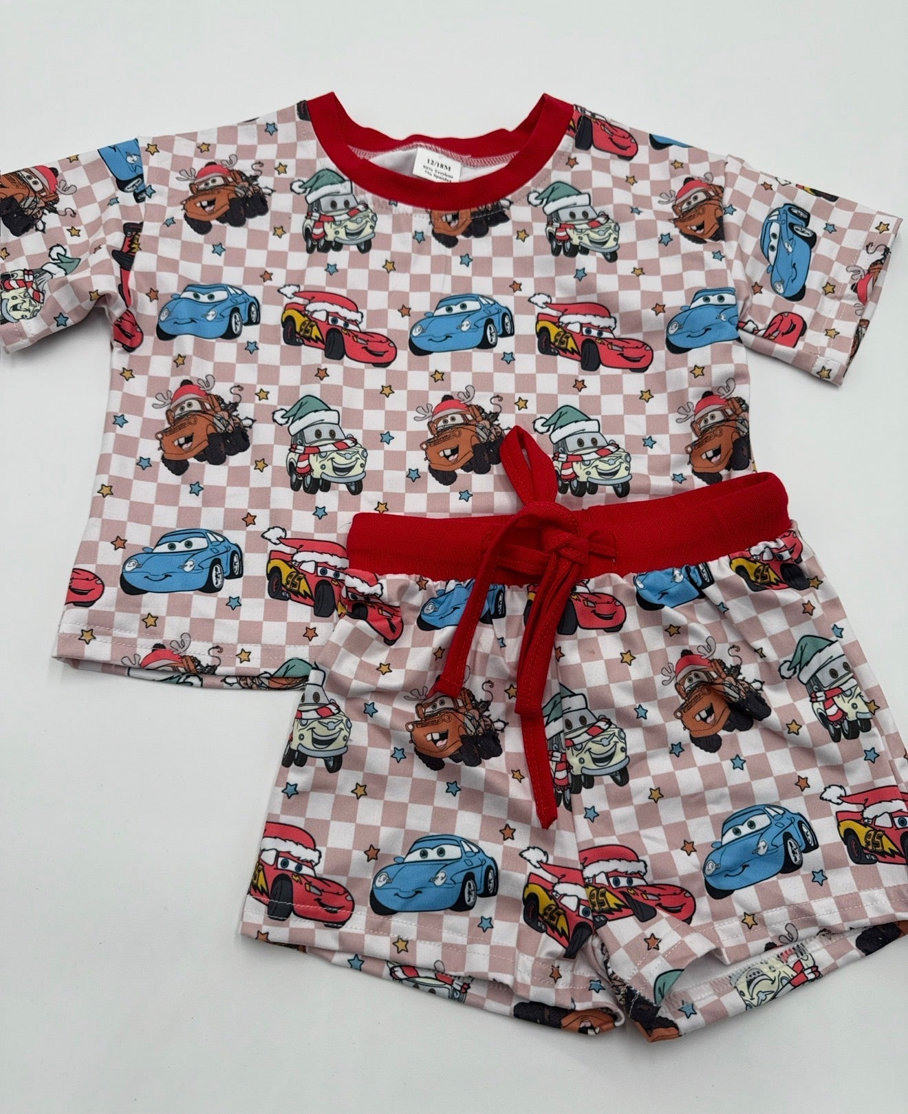 Christmas Cars Lounge Set - 12/18M