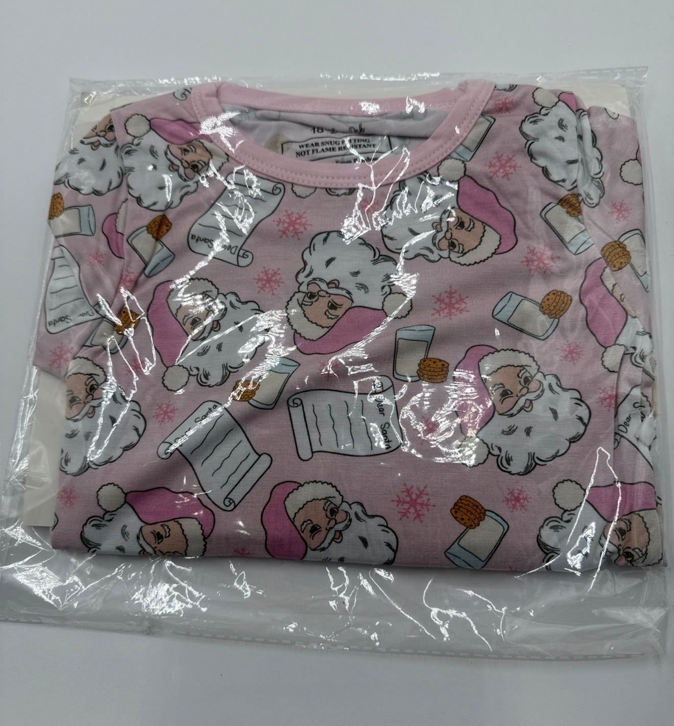 RTS - Pink Santa Bamboo