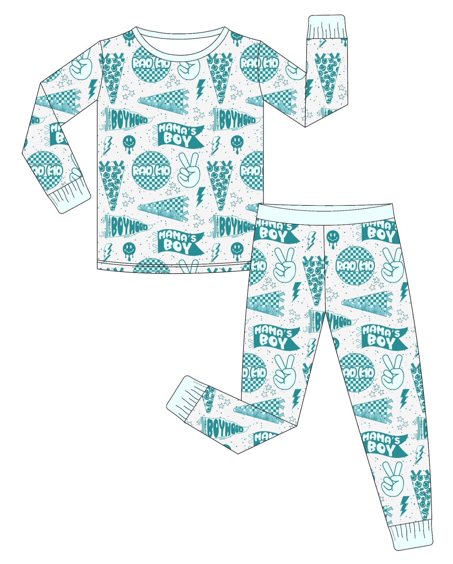 Mama’s Boy Pants Set