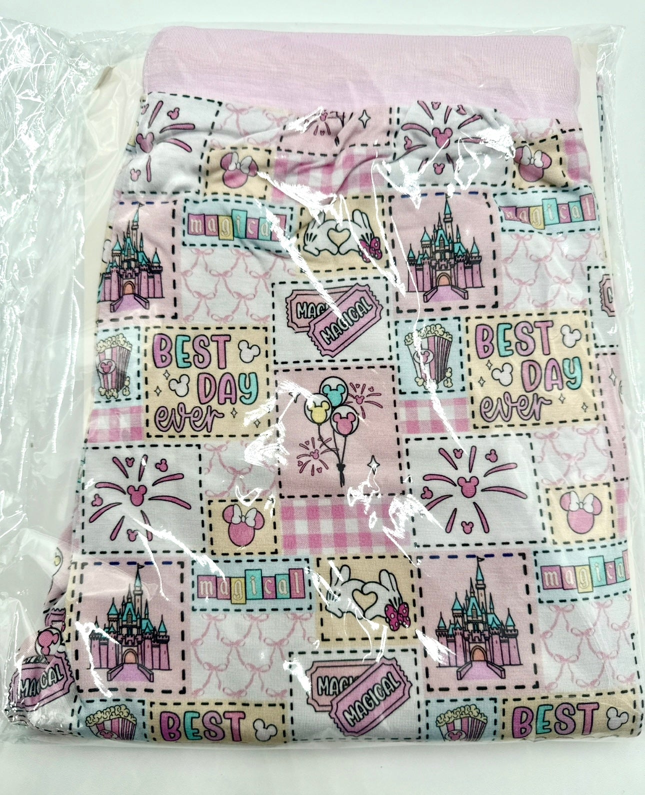 Best Day Ever Jogger Pants (Pink)