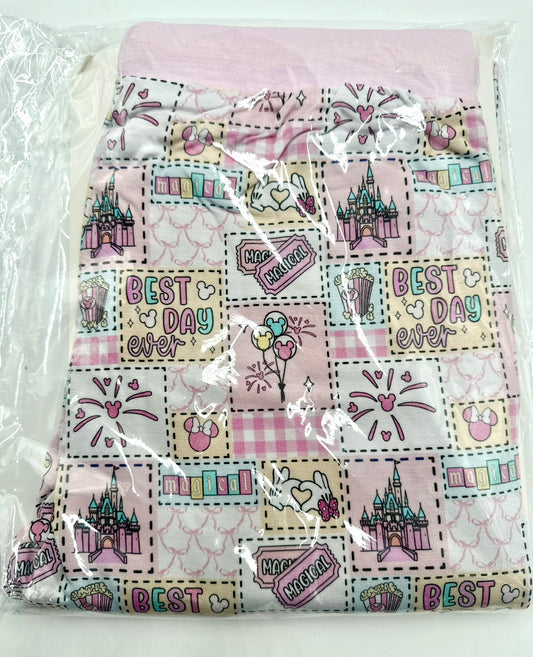 Best Day Ever Jogger Pants (Pink)