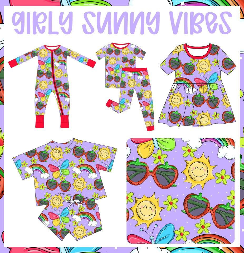 Preorder 5: Girly Sunny Vibes Bamboo