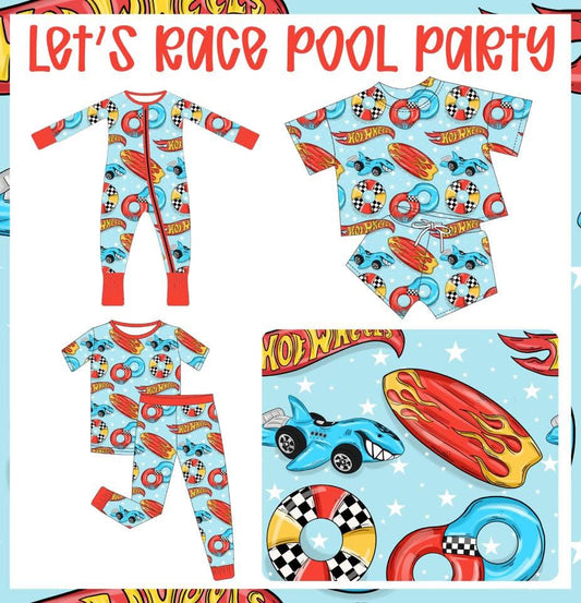 Preorder 5: Let’s Race Pool Party Bamboo