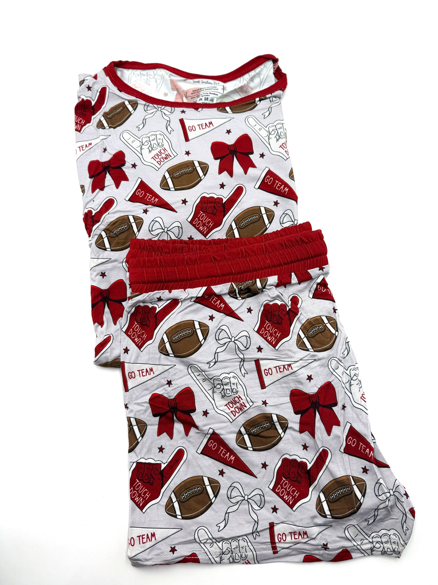 Crimson Fans Women’s Short Lounge Set
