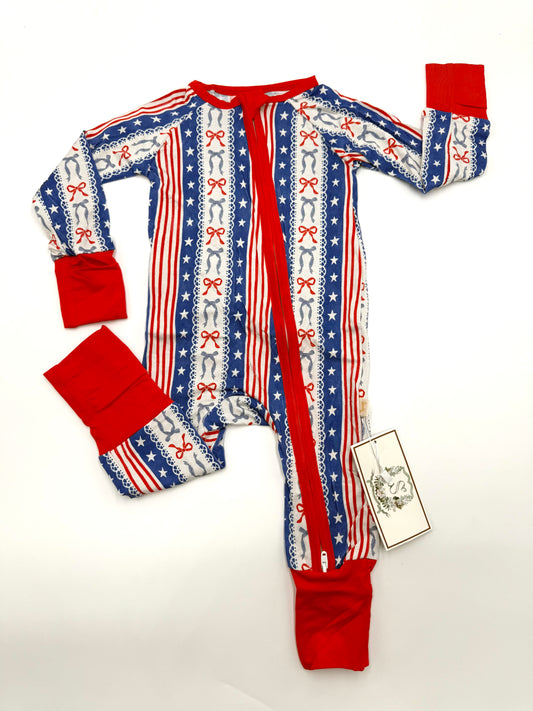 Bows & Stripes Patriotic Bamboo