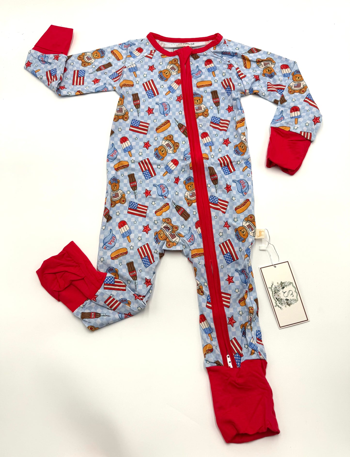 All American Boy Patriotic Bamboo