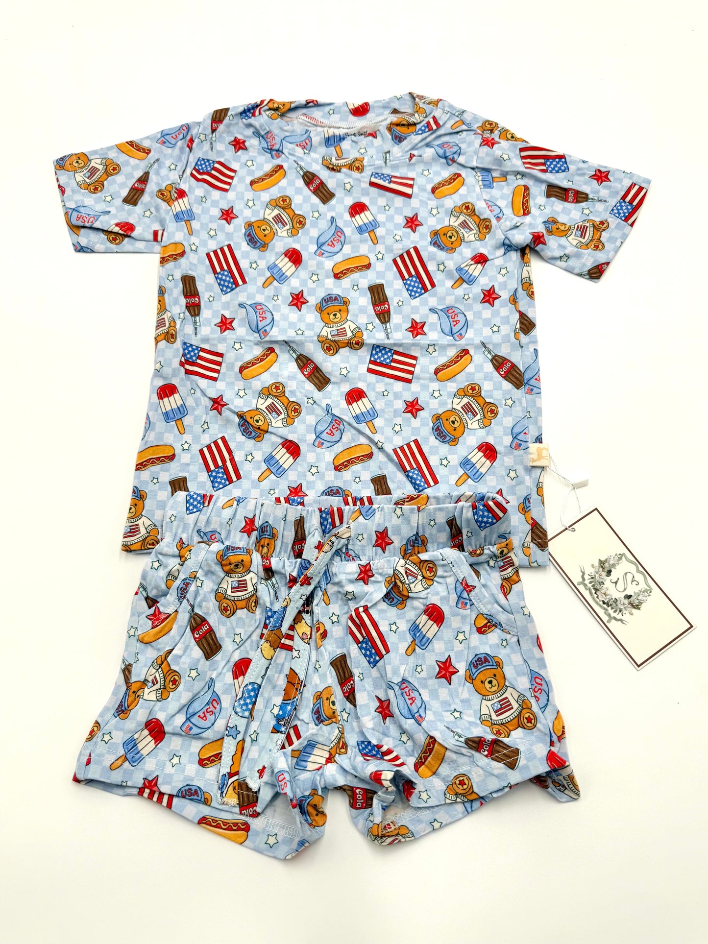 All American Boy Patriotic Bamboo