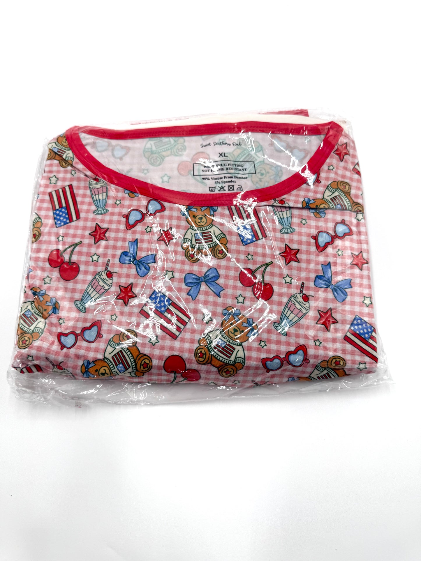 All American Girl Patriotic Bamboo