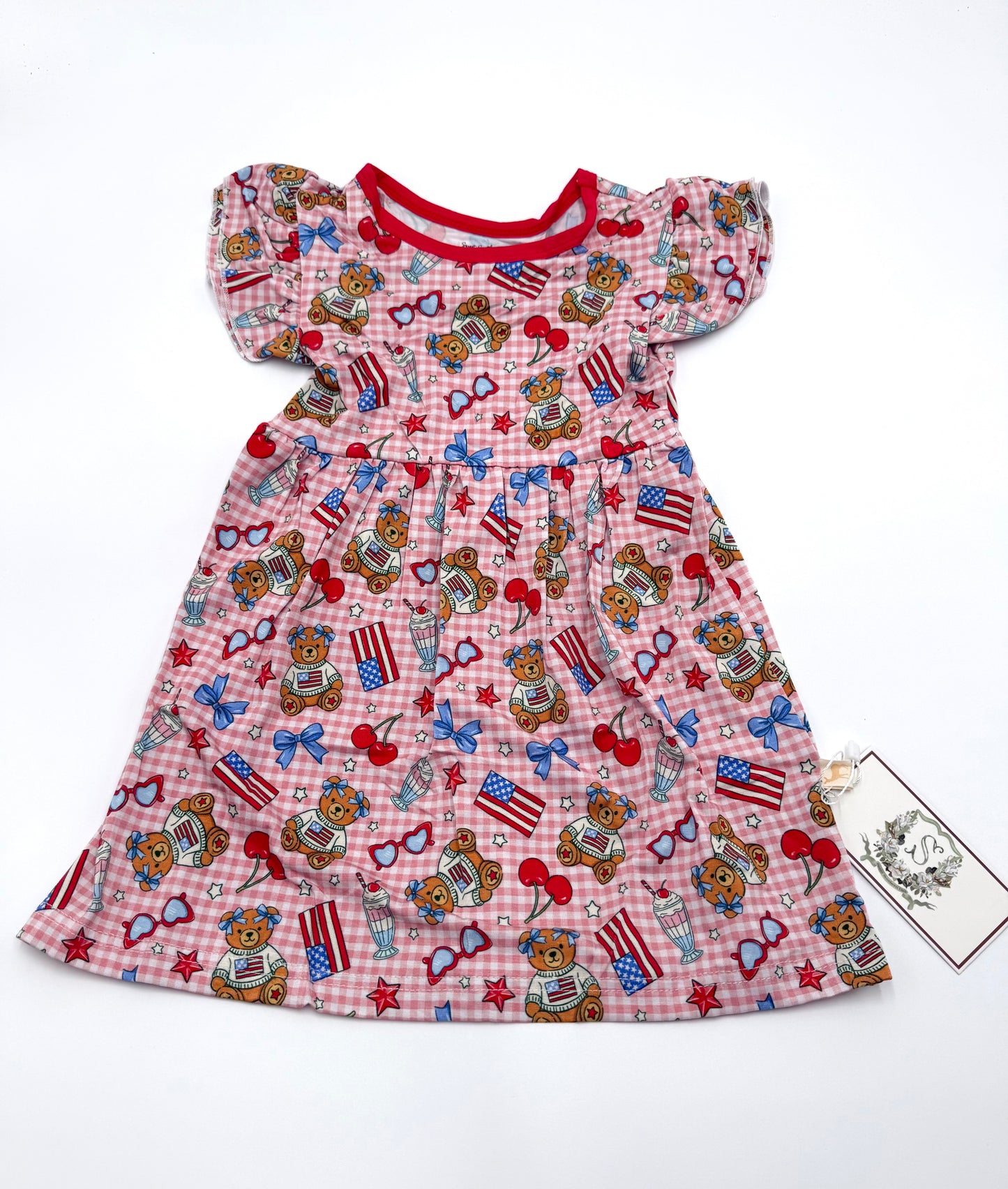 All American Girl Patriotic Bamboo