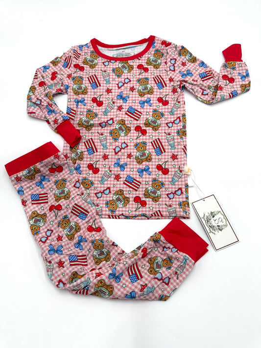All American Girl Patriotic Bamboo