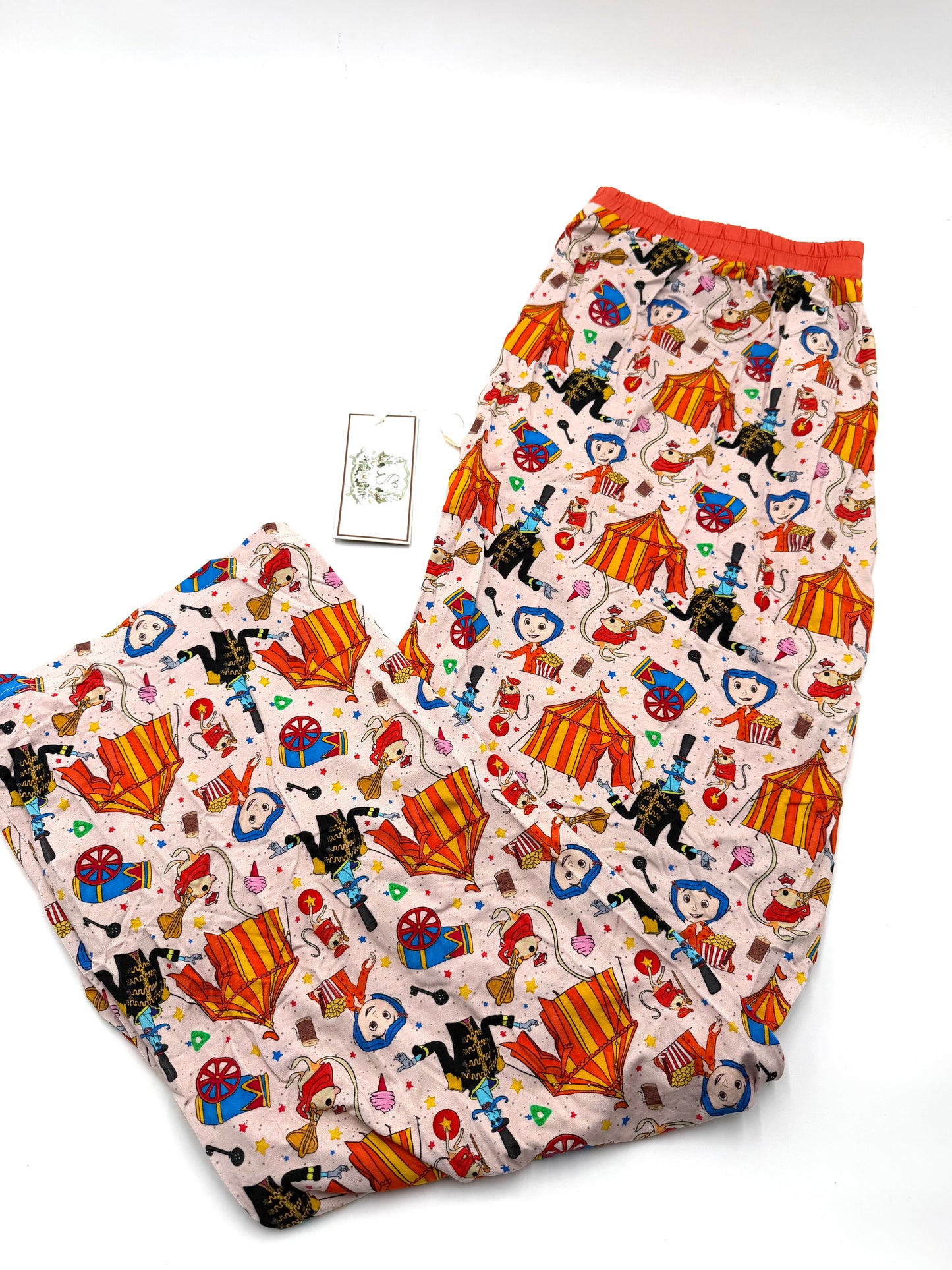 Men’s Button Girl Wide Leg Lounge Pants