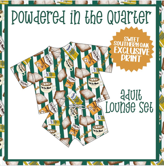 Preorder 3: Adult Lounge Set Powdered in the Quarter