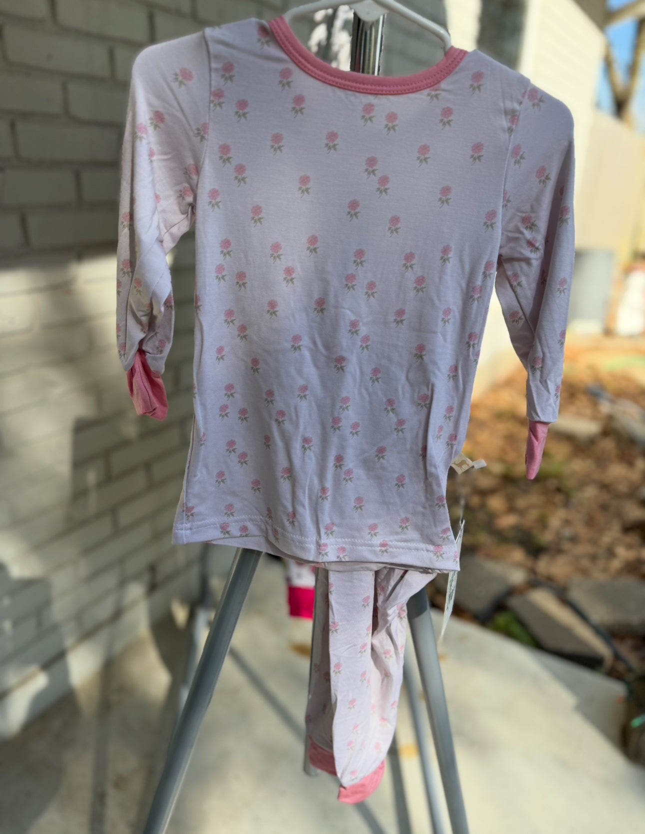 Dainty Petals Pants Set
