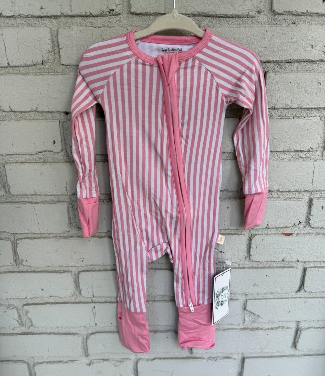 Pink Stripes Bamboo