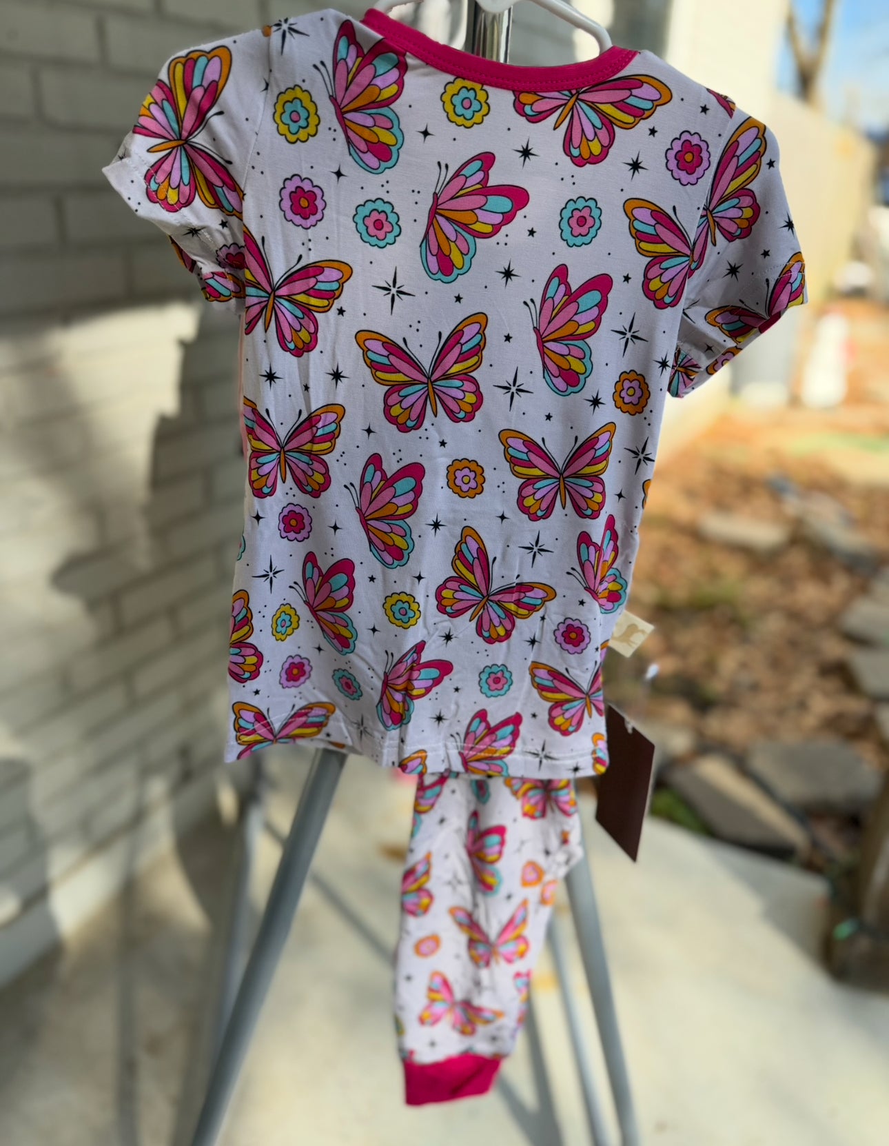 Butterflies Pants Set 3T