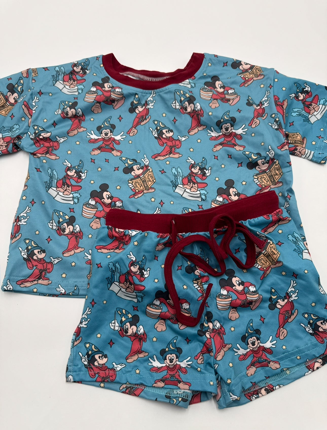 Wizard Mickey Lounge Short Set
