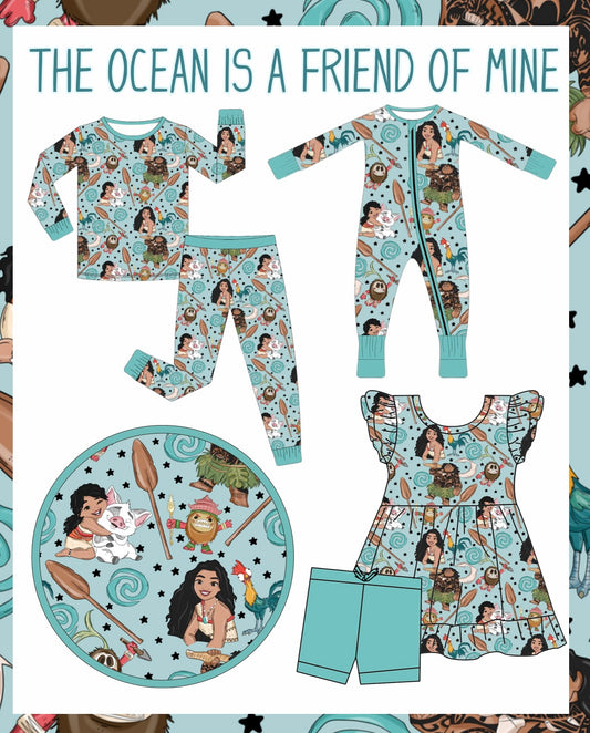 WS PO40 BAMBOO - Ocean is a friend of mine