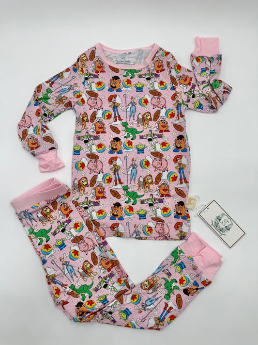 Pink Andy’s Toys Pants Set