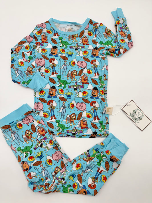Blue Andy’s Toys Bamboo Pants Set
