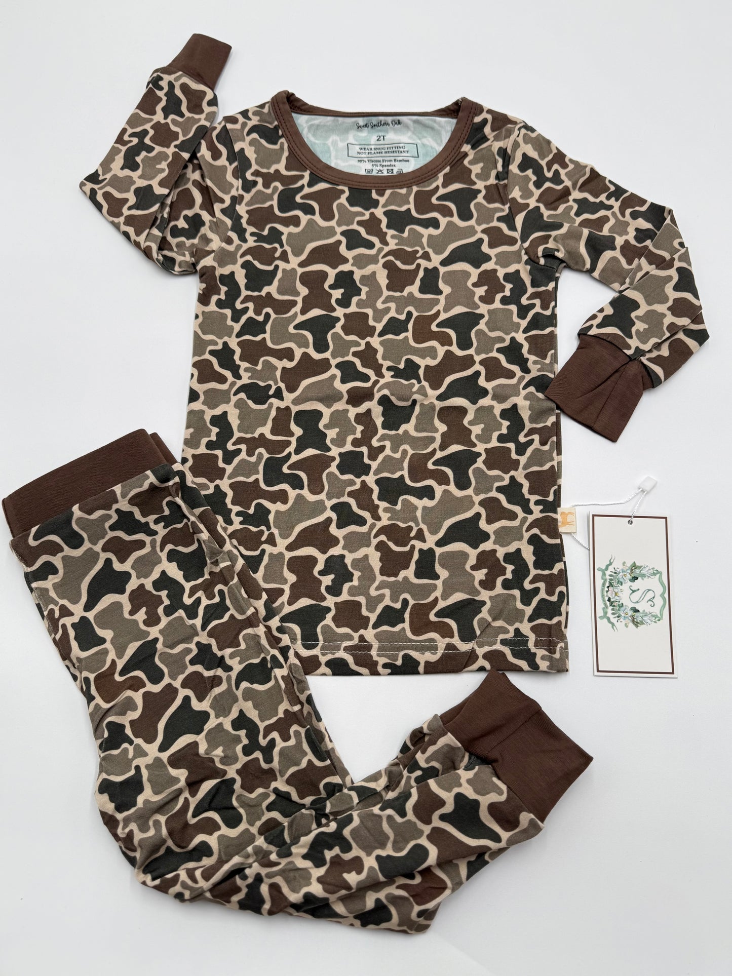 Duck Camo Pants Set