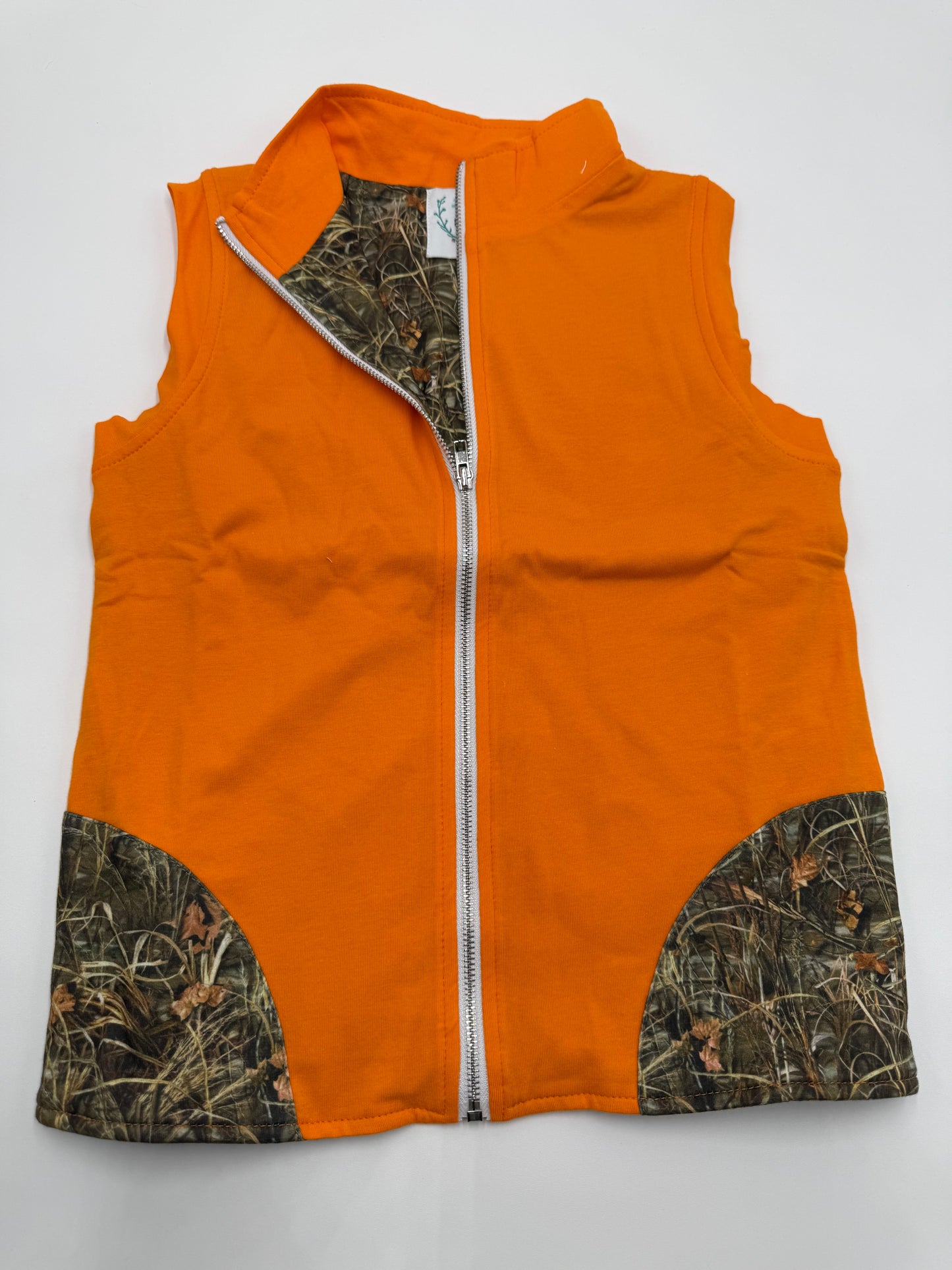 4T Orange + Camo Vest