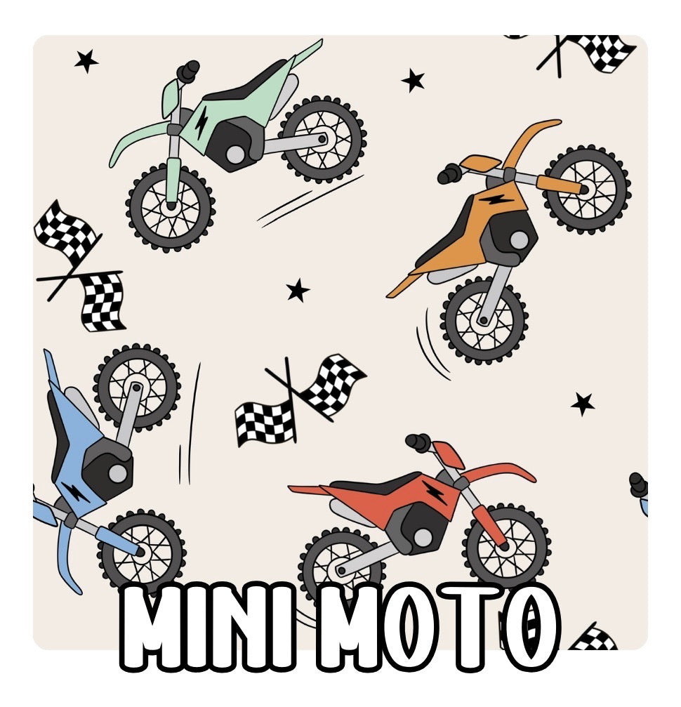 Preorder 2: Unisex Mini Moto Bamboo Collection