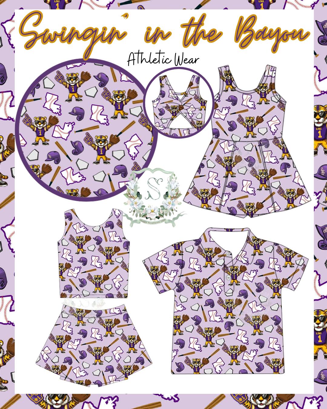 Swingin' in the Bayou Athletic Wear