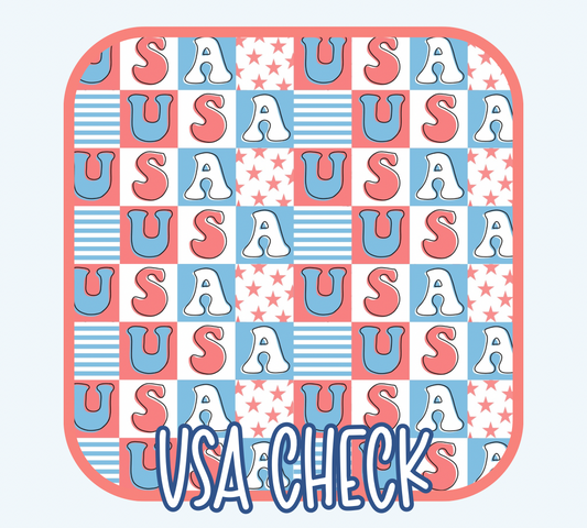 Preorder 4:5: USA Check Bamboo Collection