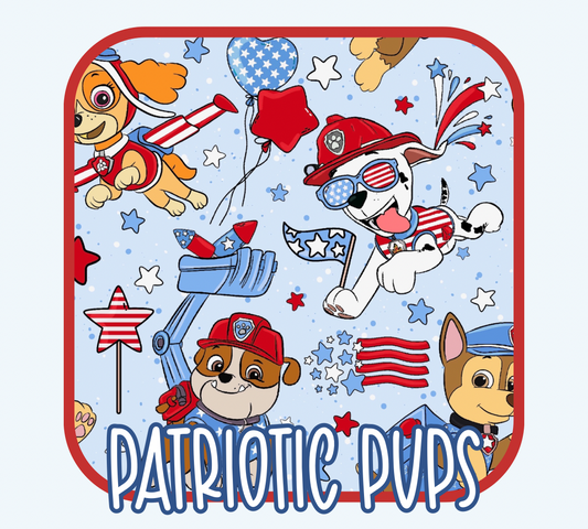 Preorder 4:5: Patriotic Pups Bamboo Collection